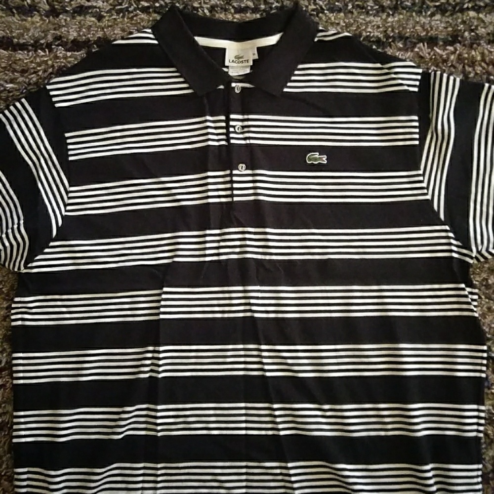 Lacoste Stripe Polo